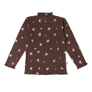 Makemake Organics Lettuce Hem Tee in Birch